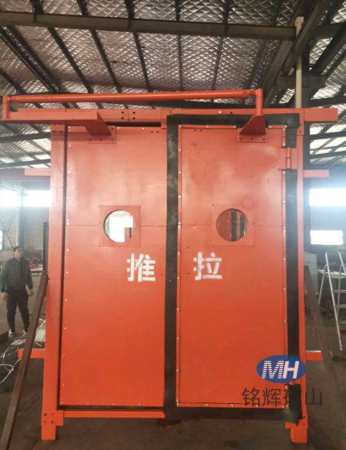 雙向隔風無壓風門